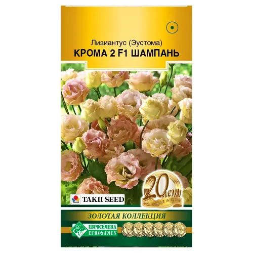 Лизиантус (эустома) Крома 2 Шампань F1 Евросемена