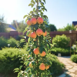 Груша колоновидная Огни Москвы