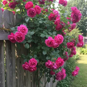 Роза канадская плетистая Феликс Леклерк