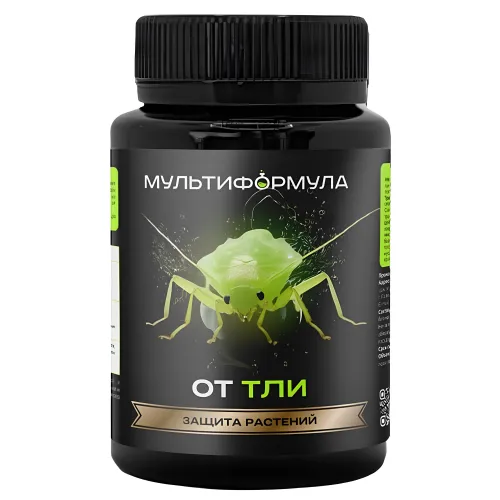 Мультиформула Защита от тли, защитная подкормка растений 100 мл