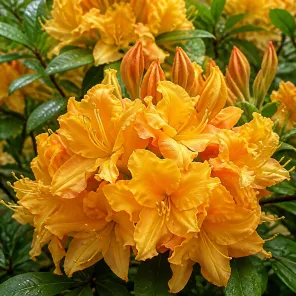 Рододендрон листопадный (азалия) морозостойкий Голден Лайтс