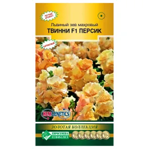 Львиный зев махровый Твинни F1 персик Евросемена