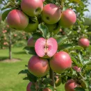 Яблоня со вкусом клубничного лимонада Хидден Роуз № 2