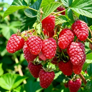 Малина ремонтантная (сверхранняя) Сластиха