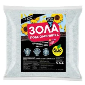 БИО-комплекс Зола подсолнечника, органика, раскислитель 1 л