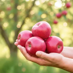 Яблоня сибирская сладкая Заветное
