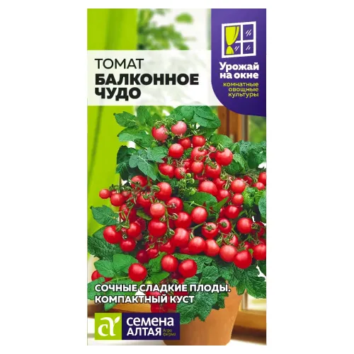 Томат Балконное чудо Семена Алтая