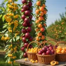 Сверхвыгода! Комплект колоновидных деревьев "Сад в контейнерах" из 3 сортов № 1